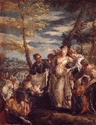 Paolo Veronese Moses found in the reeds France oil painting artist